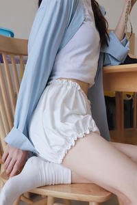 Casual JK Safety Shorts Women Solid High Waist Simple Female Bloomers Under <strong>Skirt</strong> Sweet Underwear - Product Image 2