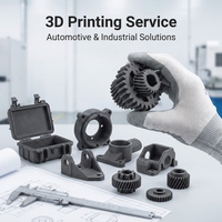 Layanan Prototipe Cepat dengan Komponen dan Bagian Cetak 3D, Teknologi SLA SLS FDM Tersedia, Bagian Cetak 3D Fungsional