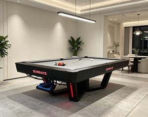 Mesa de Billar Profesional SUNDAYS con Estructura de Hierro de Alta Estabilidad y Logotipo Personalizado <span class=keywords><strong>para</strong></span> <span class=keywords><strong>Partidos</strong></span> - Product Image 4