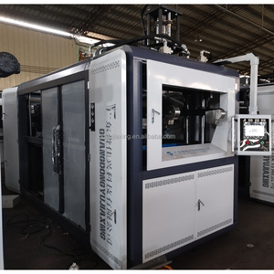 Máquina para hacer vasos de plástico Servo completo, maquinaria de termoformado, caja para hacer helados, 2 unidades - Product Image 2