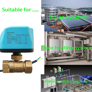 AC110V บอลวาล์วทองเหลือง2สาย3/4 \ "DN20การติดตั้งคืนสินค้าอัตโนมัติพอร์ตมาตรฐานโซลินอยด์บอลวาล์วปรับแต่งได้ - Product Image 6