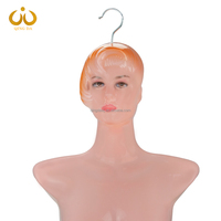 Mannequin buste femme en plastique économique, demi-corps, courbé, pour lingerie, sous-vêtements, maillots de bain et robes, à suspendre