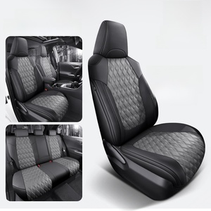 Fundas de Asiento de Cuero Transpirable para Autos Toyota Verso/Prius/Alphard/Noah/<span class=keywords><strong>Senara</strong></span> de Siete Plazas, Diseño Personalizable - Product Image 5