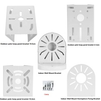 Support de montage universel sur poteau pour caméras de vidéosurveillance et adaptateur de poteau en fer pour systèmes de surveillance