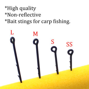 Accesorios de pesca de carpa cebo Spike Ronnie Hair Rig cebo picadura para anzuelo de carpa cebo gusano Boilie Pin alimentador aparejos de carpa - Product Image 4