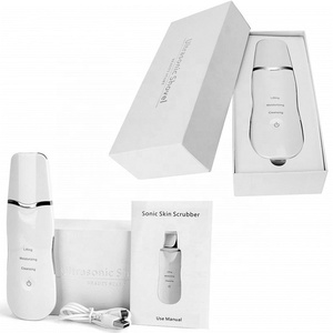 Multifuncional uso doméstico cara adelgazamiento piel exfoliante eliminación de espinillas Poer dispositivo de limpieza - Product Image 6