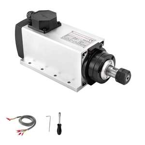 Motor de Husillo Eléctrico de Alta Velocidad, Refrigerado por Aire, 4 Rodamientos Cerámicos, 3kw, 220V/380V, 24000rpm, para Máquina de Grabado CNC - Product Image 1