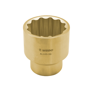 WEDO Non Spark Aluminium Bronze Metric 3/4'' <strong>Socket</strong> <strong>17mm</strong> DIN3120 with Bam Certificate - Product Image 1