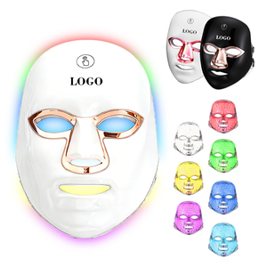 Mesin Masker Wajah LED Kolagen Portabel Pengangkat Peremajaan Kulit Perawatan Kecantikan LED Warna-warni 7 Warna Terapi Cahaya Merah - Product Image 1