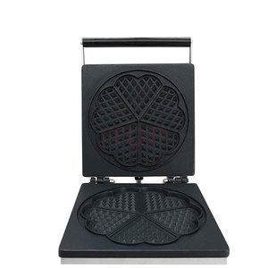 Equipo de comida rápida para aperitivos, <span class=keywords><strong>Gofrera</strong></span> pequeña de 220/110V, máquina Waffle comercial con forma de corazón - Product Image 6
