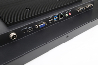 PC Panel Sentuh Industri All-in-One 18.5'' IPS yang Dipasang di Dinding, Layar Sentuh Kapasitif J1900 RJ45 IP65 Merek Neutral/Bestview/OEM