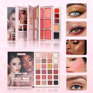 Julystar Fashion 5 en 1 LIVRE DE MAQUILLAGE Design innovant en forme de livre à cinq couches - un seul livre complète votre look de maquillage - Product Image 2