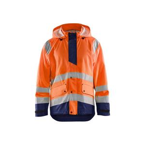BLAKLADER - 432320005389L Veste de pluie Hi-Vis niveau 1 Orange/Bleu marine-EAN 7330509656365 PROTECTION TOUT TEMPS - Product Image 1