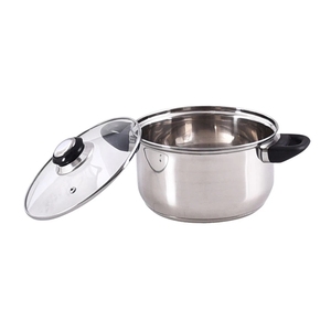 12 Pcs <strong>Stainless</strong> <strong>Steel</strong> Cookware Set Cookware Cooking Pot <strong>Sauce</strong> <strong>Pan</strong> Casserole Set Fry <strong>Pan</strong> with Glass Lid - Product Image 2