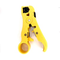 MT-8913 jaune Cat5e automatique électrique coaxial dénudeur câble outil de dénudage dénudeur