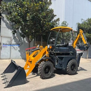 Exportación de comercio exterior a Francia: máquina excavadora y cargadora todo en uno con tracción en las cuatro ruedas, con dos retroexcavadoras para uso municipal. - Product Image 6