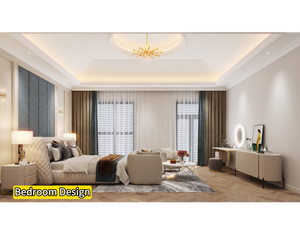 ديكور المنزل الأوروبي الحديث تصميم ثلاثي الأبعاد لغرفة النوم والفندق والشقة لتناول الطعام في قاعة فيلا في الهواء الطلق مع أثاث جاهز - Product Image 3