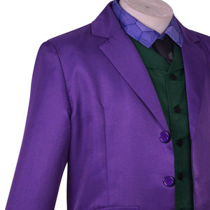 <span class=keywords><strong>ชุด</strong></span>คอสเพลย์ตัวตลกสีม่วงสำหรับผู้ชาย โพลีเอสเตอร์ 100% <span class=keywords><strong>ชุด</strong></span>สำหรับงานปาร์ตี้ธีมสยองขวัญฮาโลวีนและการแสดงบนเว<span class=keywords><strong>ท</strong></span>ี - Product Image 4