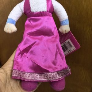 Poupée en peluche personnalisée, motif fille russe mignonne, jouet en peluche doux, vente en gros, OEM ODM - Product Image 4