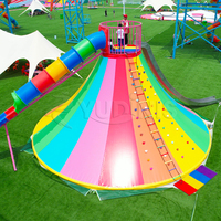 Aire de jeux extérieure non motorisée populaire Kids Non Electricity Fun Park Project Amusement Park Equipment à vendre
