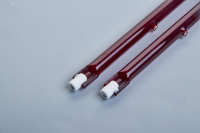 Tube chauffant court à quartz OEM R7S J118 175W-500W, angle de faisceau 360°, rouge 2700K, blanc chaud doux, dimmable, garantie 1 an, usage industriel