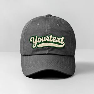 Casquette plate personnalisée avec logo brodé 2D 3D, design personnalisé, 100% coton, casquette à 6 panneaux, casquette snapback unisexe, casquette de baseball personnalisée unie - Product Image 4