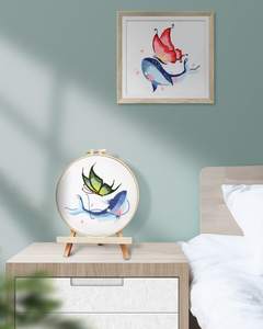 Kit <span class=keywords><strong>de</strong></span> bordado al por mayor <span class=keywords><strong>de</strong></span> alta calidad para principiantes Diy decoración bordado redondo <span class=keywords><strong>punto</strong></span> <span class=keywords><strong>de</strong></span> <span class=keywords><strong>cruz</strong></span> Kit <span class=keywords><strong>de</strong></span> costura artesanal - Product Image 4