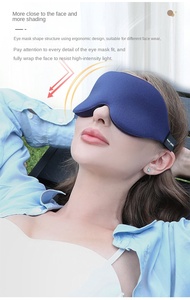3D Eye for Sleeping Concave Molded Night <b>Sleep</b> Block Out <b>Light</b> Breathable for Women Men Adjustable <b>Sleep</b> - Product Image 6
