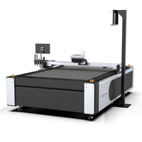 Máquina de Corte Oscilante CNC AOL para Pegatinas Publicitarias, Cajas de Cartón, Cartón KT, en Venta