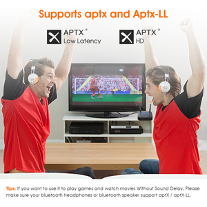 Émetteur audio stéréo domestique 1Mii sans fil AptX-LL/HD pour adaptateur <span class=keywords><strong>Bluetooth</strong></span> 5.2 pour TV <span class=keywords><strong>PS4</strong></span> et ordinateur - Product Image 4