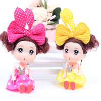 Nouvelle poupée gothique coréenne en vinyle de 12 cm, porte-clés jouet design ballet rêveur pour événements scolaires, petit cadeau