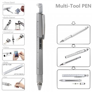 Многофункциональный металлический стилус 8 в 1 - Product Image 2