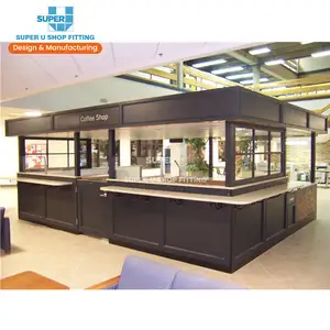 现代咖啡亭创意设计创意户外咖啡馆亭待售3D最大咖啡店亭设计展示家具