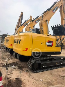 Excavadora Sany SY135C Usada a Bajo Precio, Excavadora de Cadenas de 13.5 Toneladas de Segunda Mano en Buen Estado de Funcionamiento, Excavadora Usada en Venta SY95C SY155C - Product Image 2