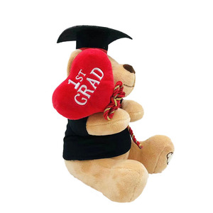 졸업 곰인형 사랑스러운 선물 도매 봉제인형 장난감 졸업 곰인형 졸업 테디베어 - Product Image 2