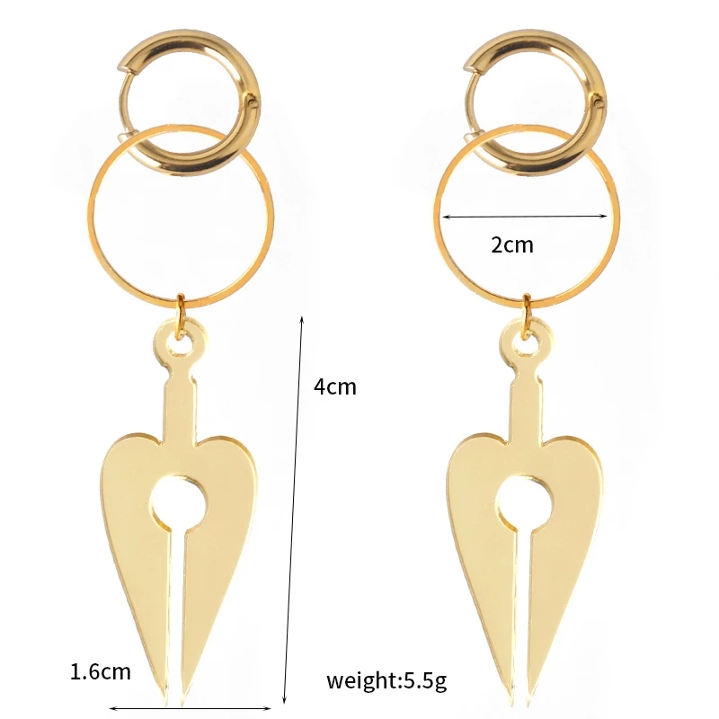 ★日本未入荷・海外限定アイテム★人氣★goiu★WAVE EARRING 2023 New Chunky IP 18K Gold Plated Stainless Steel Bold