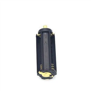 3Aaa Battery Holder Black Plastic With Spring Contact For <b>Led</b> <b>Flashlight</b> 3 Cell Cylindrical Battery Rack - Product Image 5