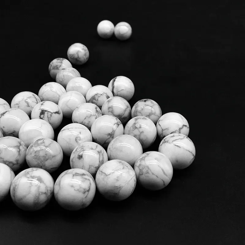 Mini bolas de cristal Natural hechas a mano, 20mm, esfera de hollita, tallado de cristal folk para decoración y venta al por mayor