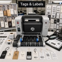 Nouvelle imprimante numérique automatique compacte à passage unique pour bords de livres, avec encre pigmentée, pour l'impression sur sacs en papier, boîtes et mouchoirs