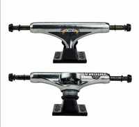 Enigma 5.0/5.25 pouces, trucks de skateboard en métal creux à double bascule, roulements ABEC-7, haute vitesse, capacité de charge de 150 kg, pour compétition professionnelle