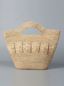 กระเป๋าสานราฟเฟียสุดหรู ทำมือ สำหรับฤดูร้อน ชายหาด ท่องเที่ยว วันหยุด - Product Image 6