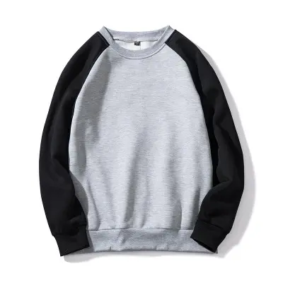 Niedriger Preis Manufaktur Großhandel Herren Hoodies Sweatshirts Rundhals ausschnitt Sweatshirt Langarm Rundhals ausschnitt