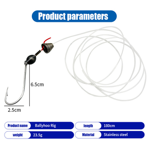 Aparejos <span class=keywords><strong>de</strong></span> <span class=keywords><strong>Pesca</strong></span> <span class=keywords><strong>de</strong></span> Alta Calidad al por Mayor <span class=keywords><strong>para</strong></span> Agua Salada y Agua Dulce, Aparejos Ballyhoo <span class=keywords><strong>para</strong></span> Atún y Pez Espada, Accesorios <span class=keywords><strong>de</strong></span> <span class=keywords><strong>Pesca</strong></span> - Product Image 6
