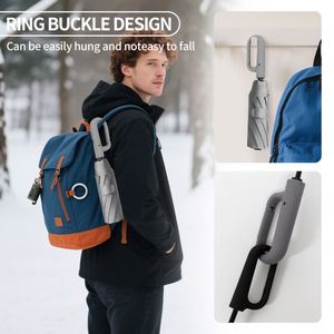 Practical UV Protection 3 Fold <b>Umbrella</b> Promotional <b>Outdoor</b> Garden <b>Umbrella</b> with Bag Hook - Product Image 3