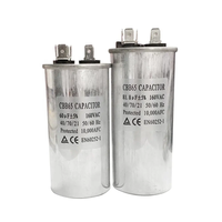Condensateur de démarrage à double circuit Retekool CBB65 pour moteur AC, compresseur de climatiseur, 450V 35+5uF