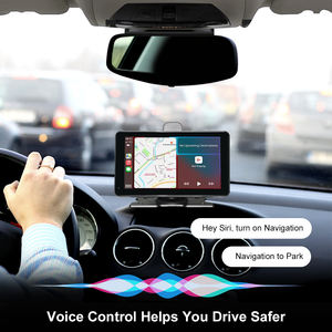 Araba için Kablosuz Carplay Ekran, Geri Görüş Kamerası ve 4K Araç Kamerası ile 7'' Taşınabilir <span class=keywords><strong>Car</strong></span> Play, Apple Carplay ve Android Auto için - Product Image 4