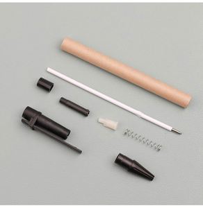 Custom Friendly <b>Retractable</b> Ballpoint - Medium Point Black Ink Click <b>Pens</b> for Journaling, Writing & Office Supplies - Product Image 4