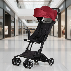 Cochecito de Bebé Ligero y Plegable, Convertible, Reclinable, con Función de Sombrilla, Ideal para Viajes - Product Image 1