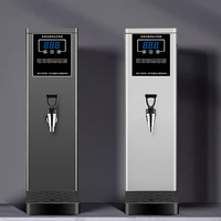 Chauffe-eau instantané électrique commercial en acier inoxydable 316, distributeur d'eau chaude à contrôle micro-ordinateur pour thé au lait