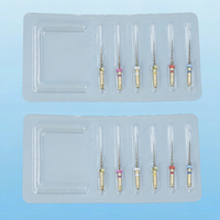 Lima rotativa de endodoncia Dental cónica dorada, Lima de conducto radicular Niti Dental, Lima rotativa NITI cónica de oro endodóntica Dental